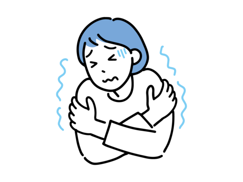 冷え性イラスト