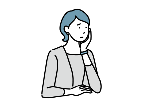 むくみイラスト